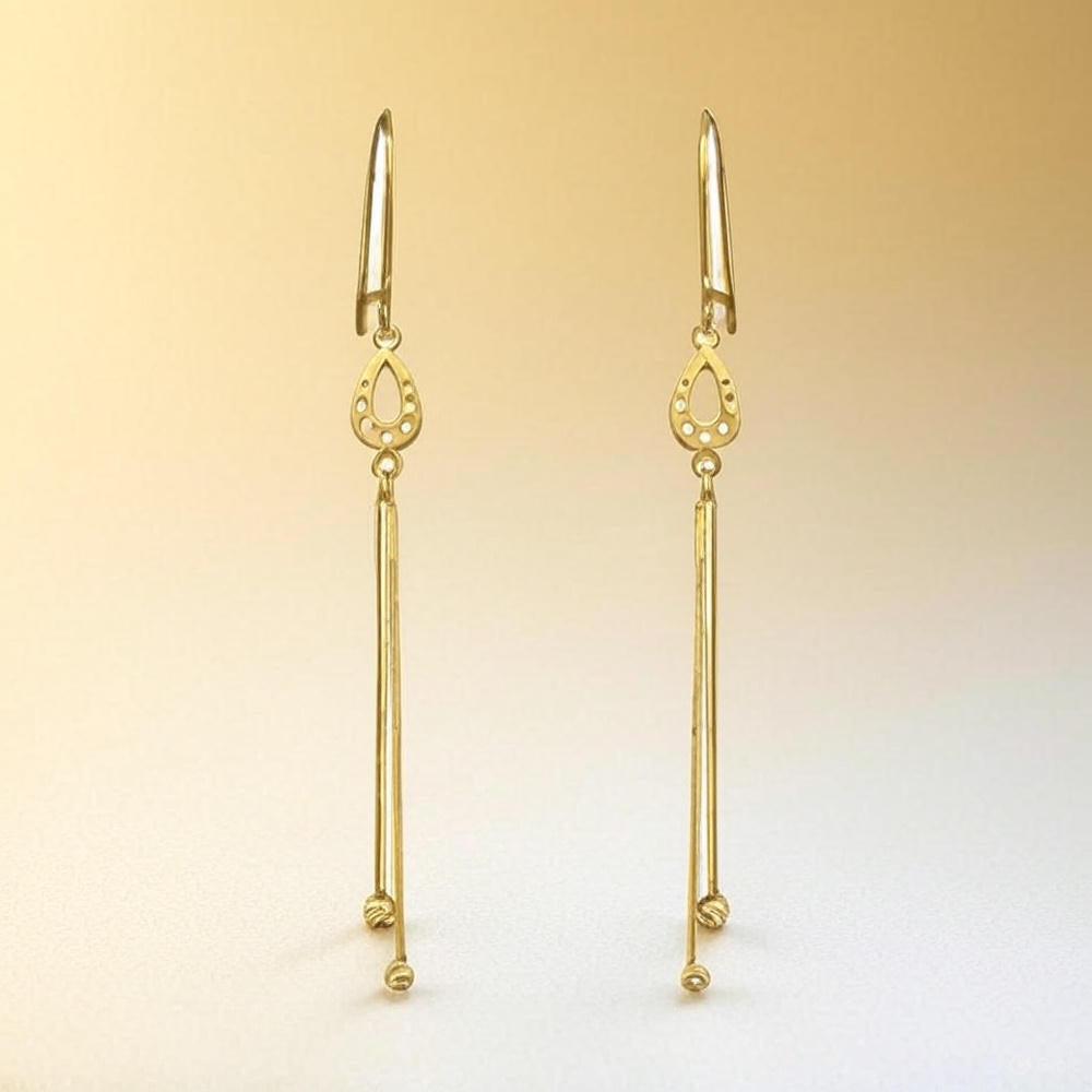 Timeless Beauty Meets Modern Chic in These Exquisite Ball Drop Earrings