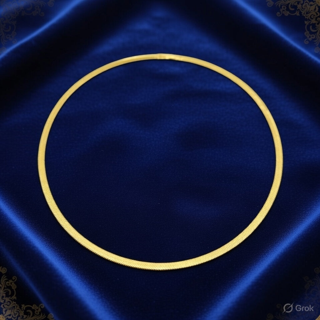 Boxed V: Precision in Every Link, Poetry in Every Wear – The Exquisite Gold Chain That Defines Modern Elegance at Starkle