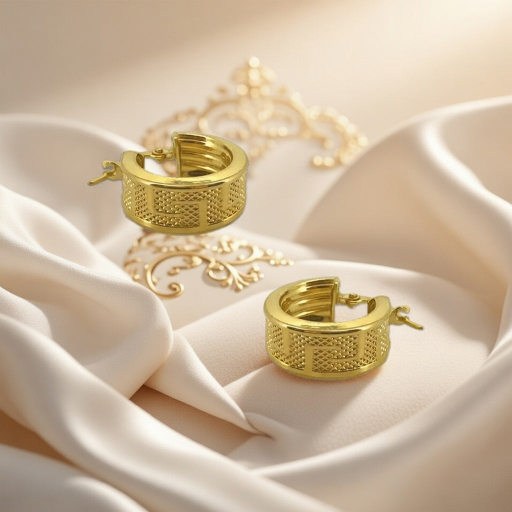 From the Meander River to your ears: hoops that carry the promise of perpetual elegance