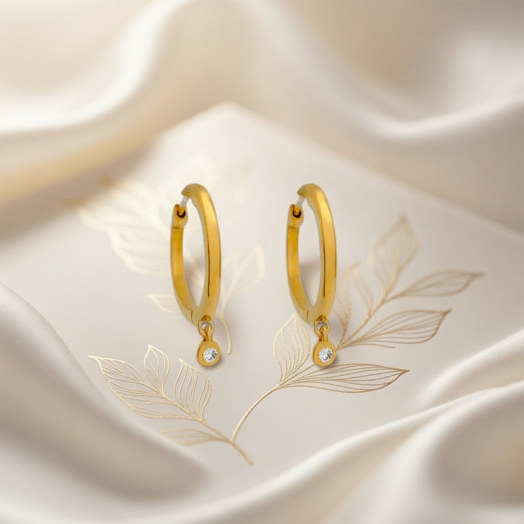 Beautiful Diamond Earrings: The Timeless Appeal of Starkle's Bezel Diamond Huggies