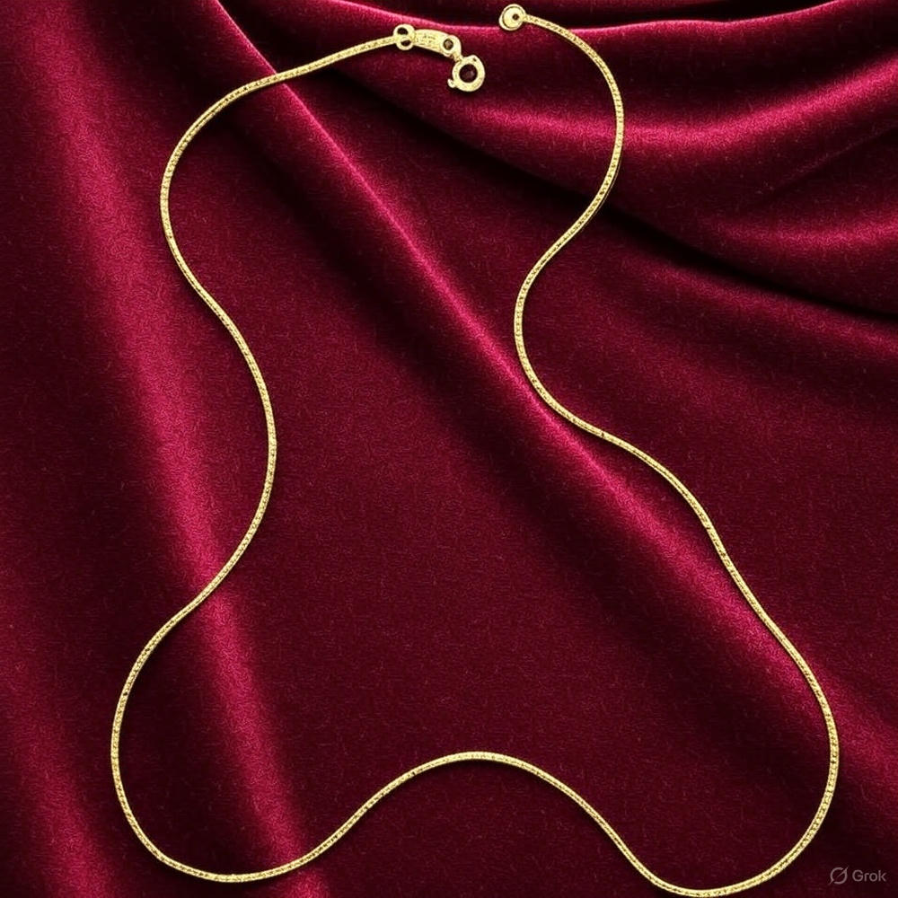 Smooth as Silk, Bold as Gold: Discover Starkle’s Gold Box Snake Chain
