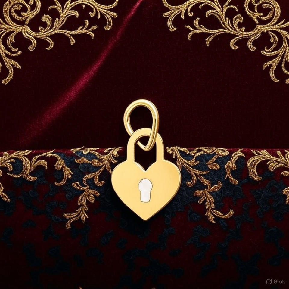 Unlocking Eternity: The Allure of the Exquisite Heart Lock Pendant from Starkle