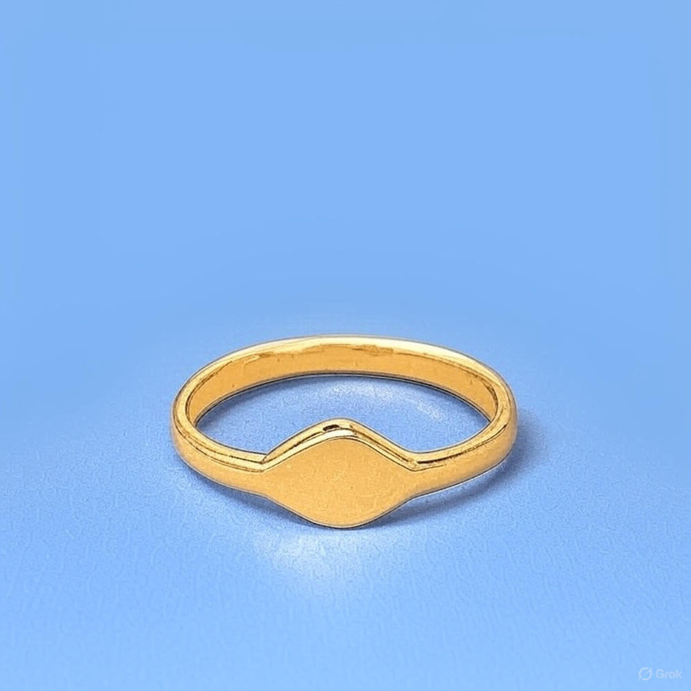 Seal Your Legacy with the Timeless Elegance of Our Gold Signet Ring