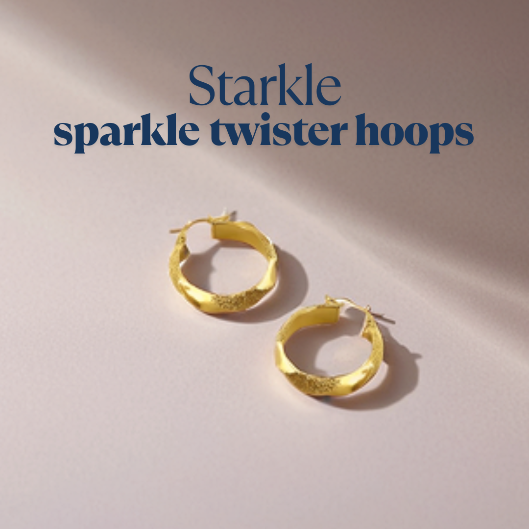 Twist the Ordinary into the Extraordinary with Starkle’s Best Italian Twister Hoops