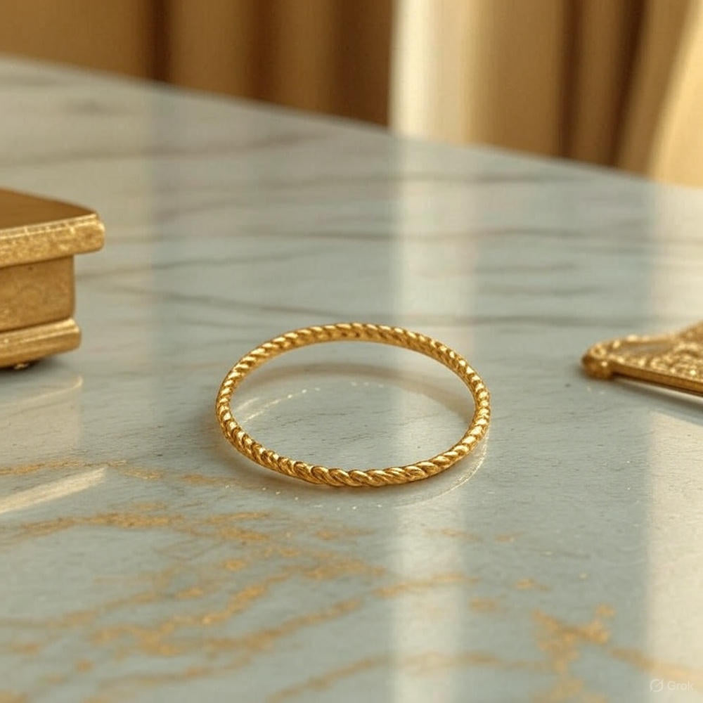 Twist into Timeless Elegance with Our Stunning Gold Twisty Rings