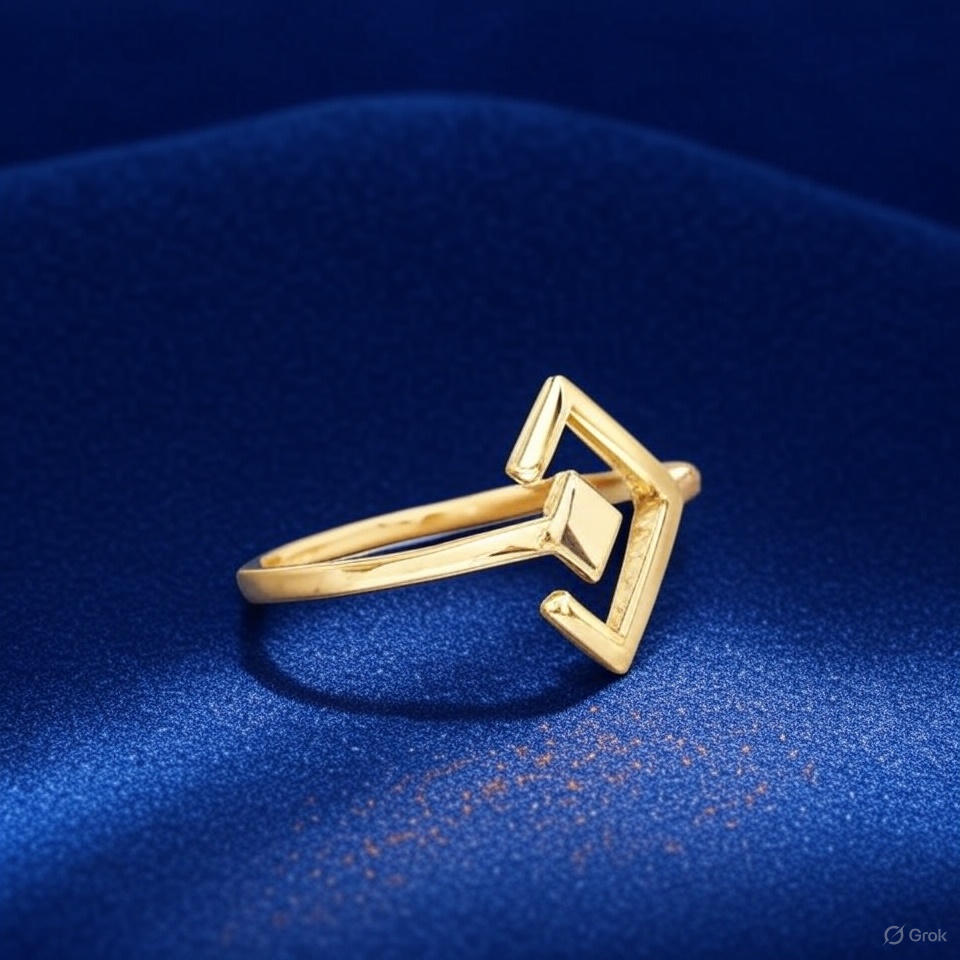 Embrace the Twist: Golden Coaxial Elegance for the Modern Soul