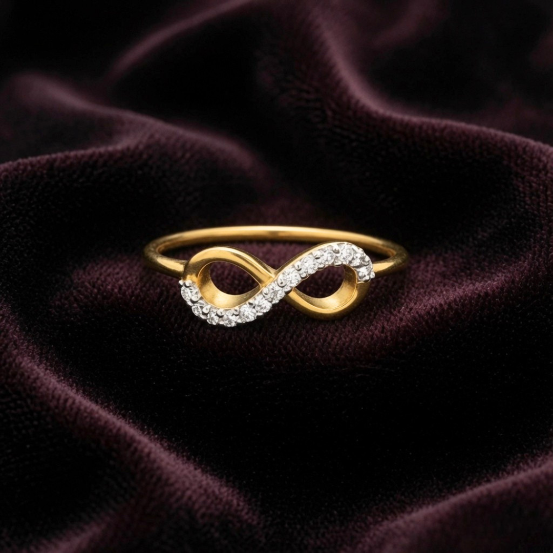 Why This Diamond Infinity Ring is the Most Meaningful Gold Ring Every Indian Woman Needs