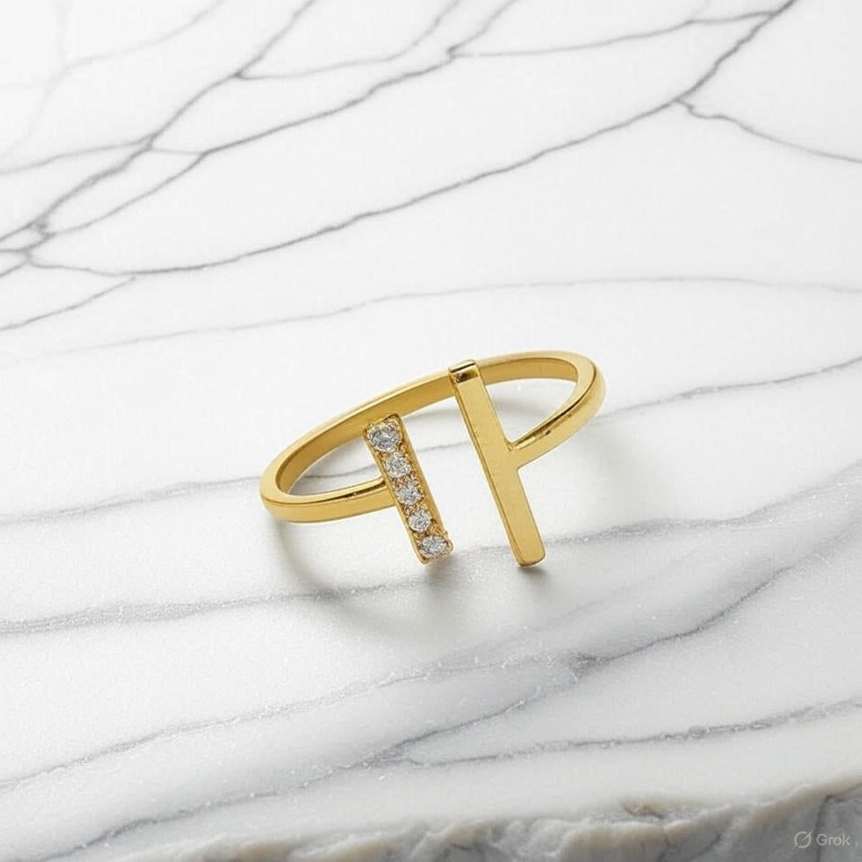 Bold Yet Graceful – Discover the Allure of Our Diamond Open Ring
