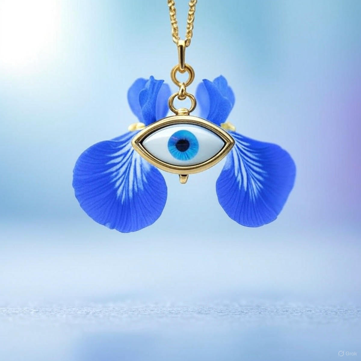 Ward Off Negativity, Shine with Positivity: The Allure of the Gold Evil Eye Pendant by Starkle