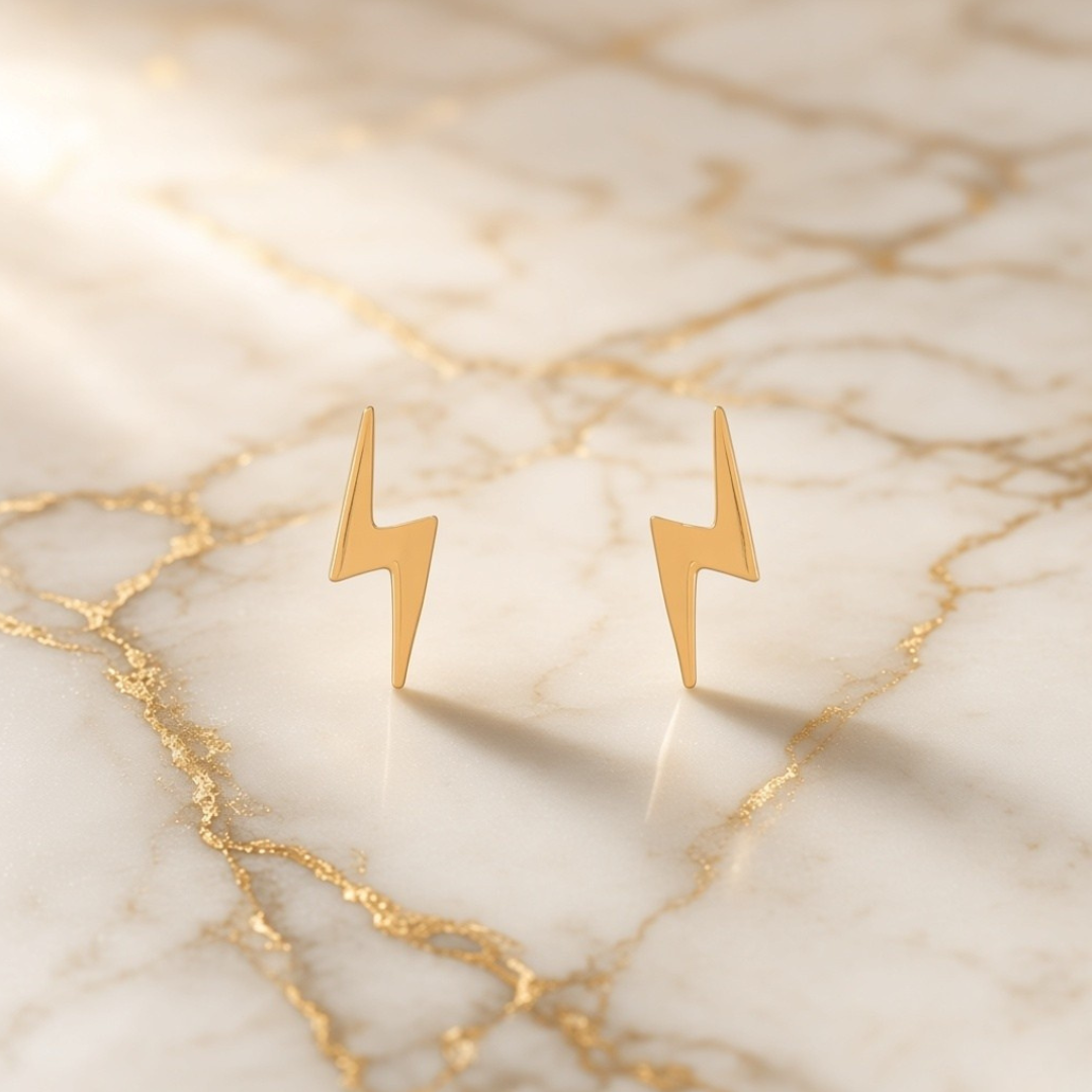 The Lightning Bolt Studs Every Indian Woman Needs for a Subtle Yet Powerful Statement