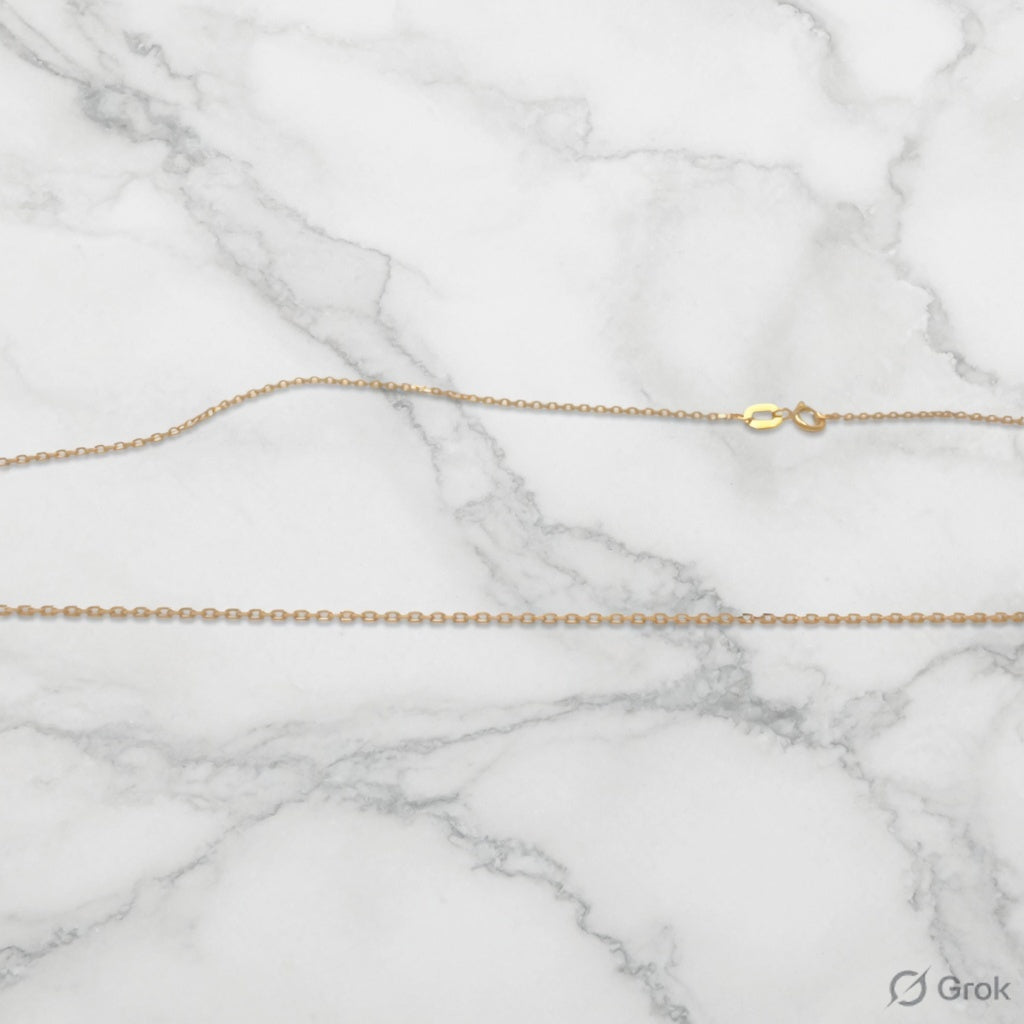 Discover the Perfect Everyday Glow: Why Every Indian Woman Needs This Minimalist Cable Chain Necklace from Starkle