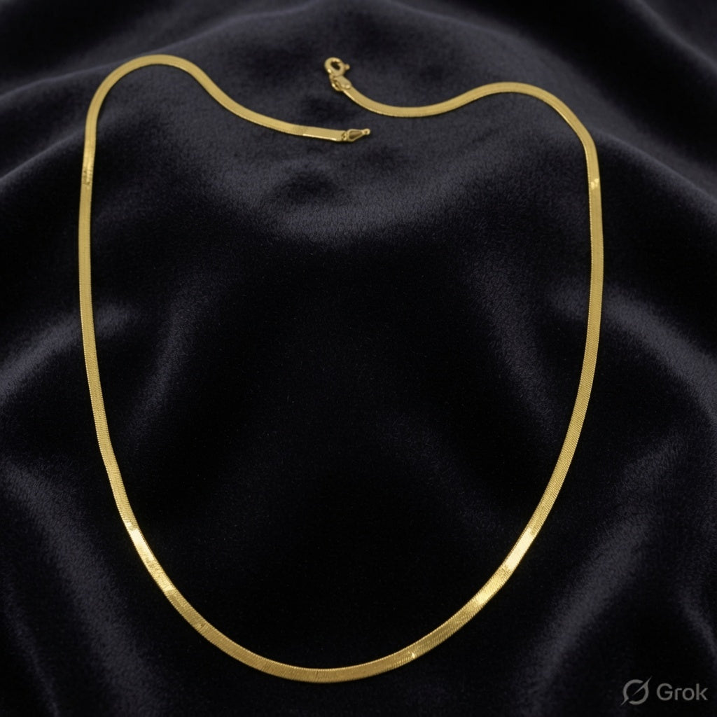 Discover the Timeless Allure of a Gold Snake Chain Necklace: Your Perfect Everyday Luxury Piece!