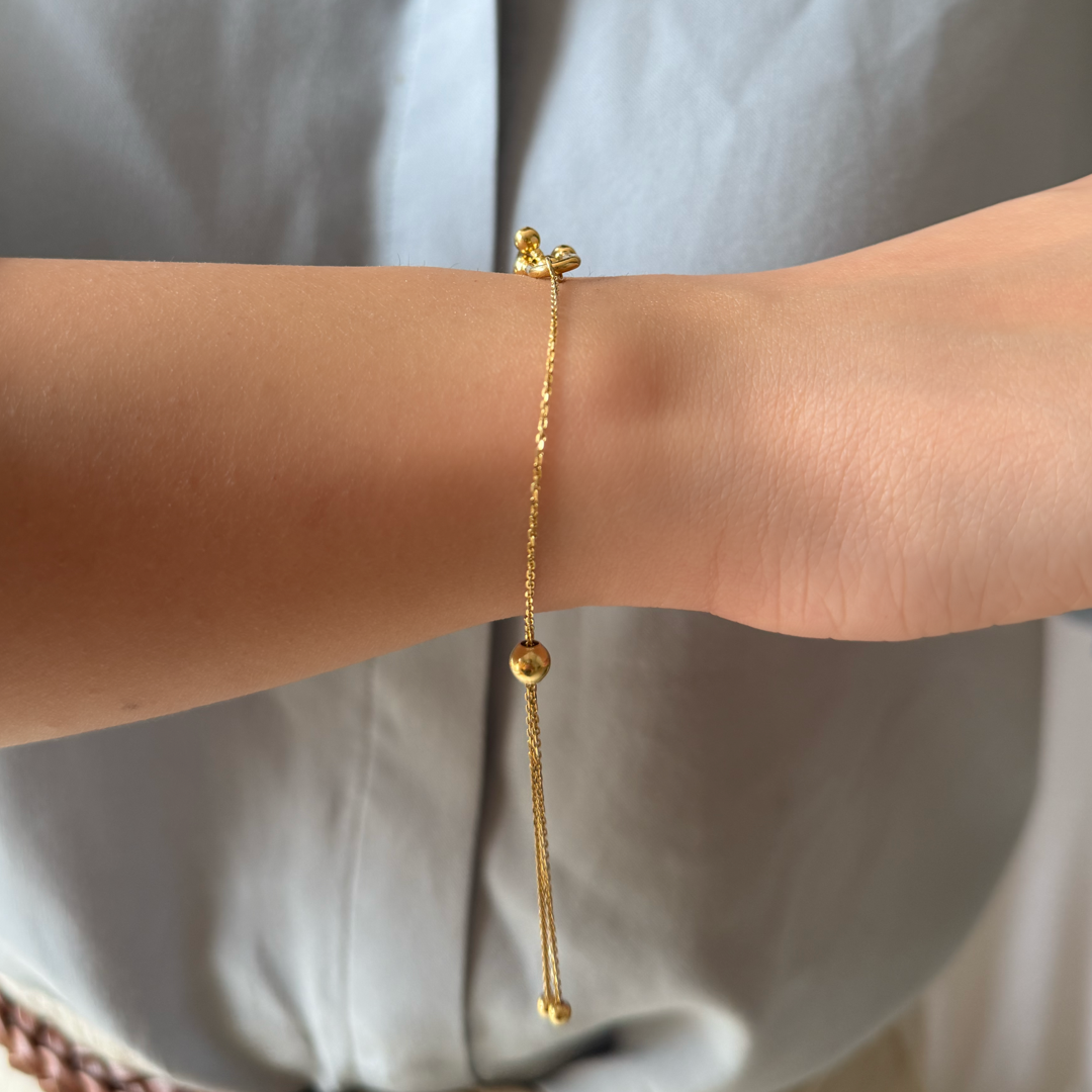 Paperclip Slider Bracelet