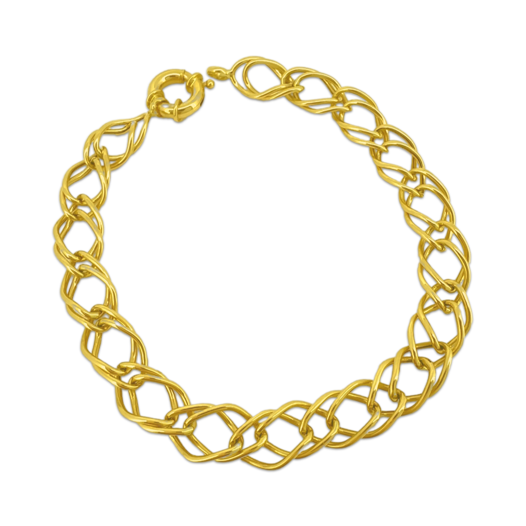 Dual Chain Link Bracelet