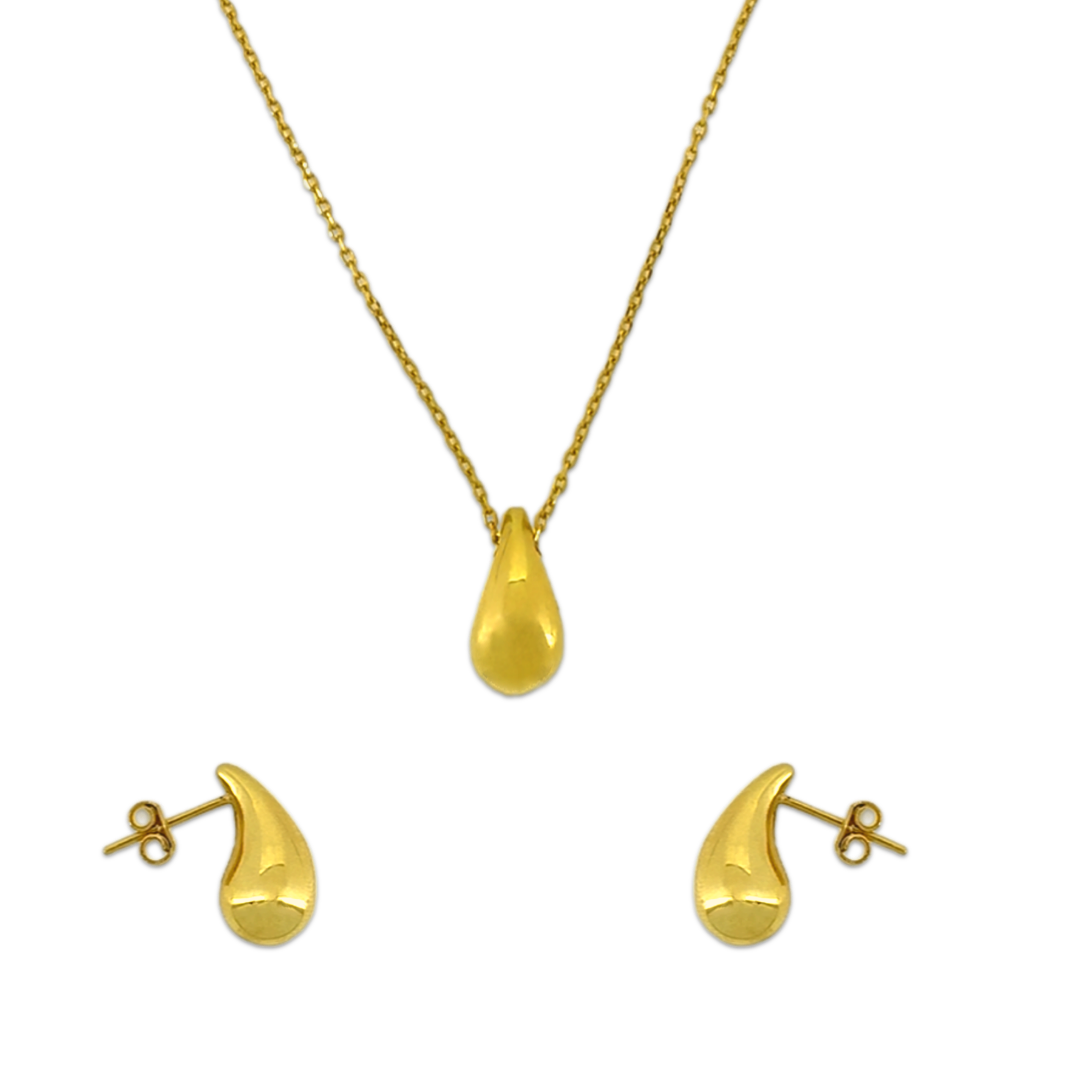 Bold Drop Necklace Set
