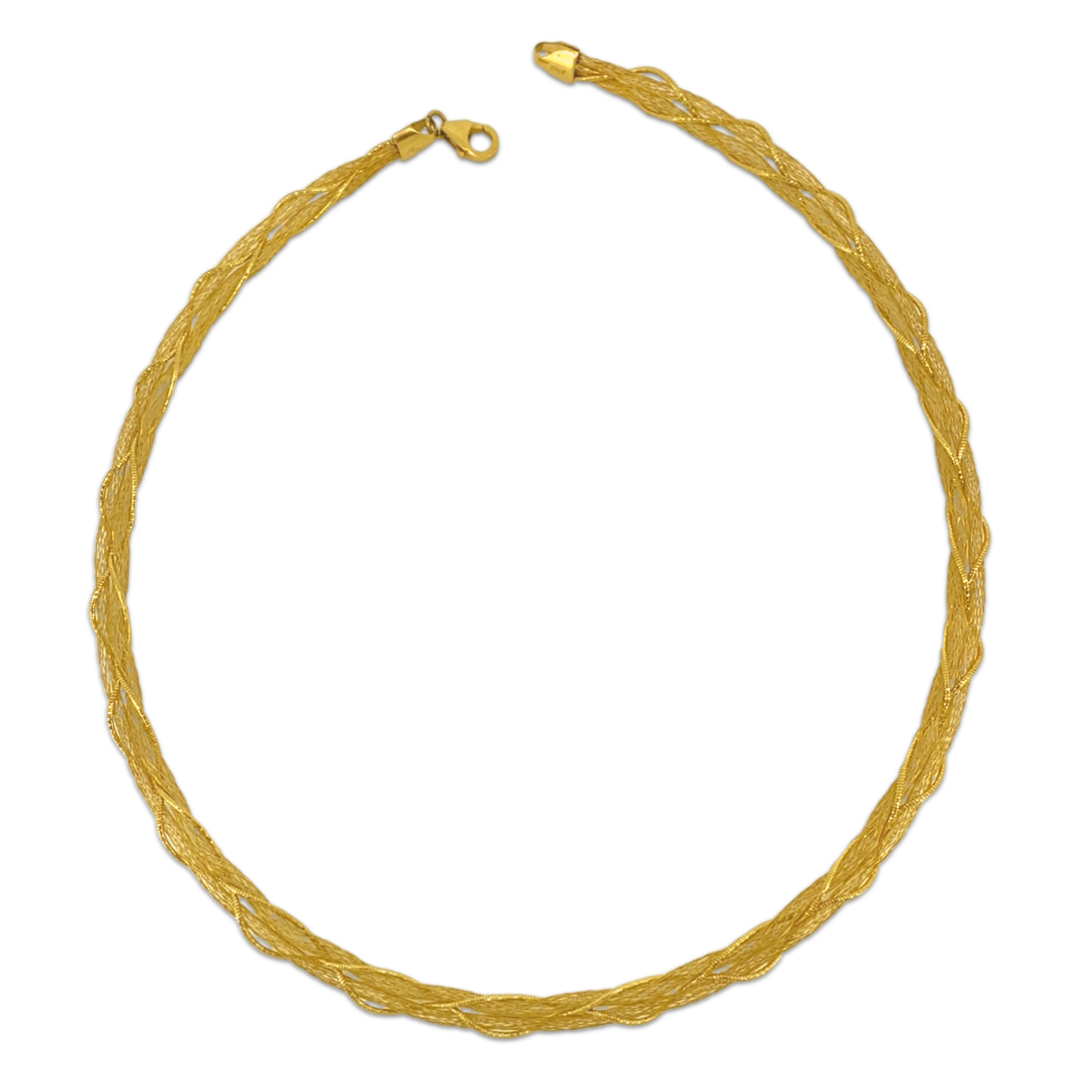 Sparkle Mesh Necklace