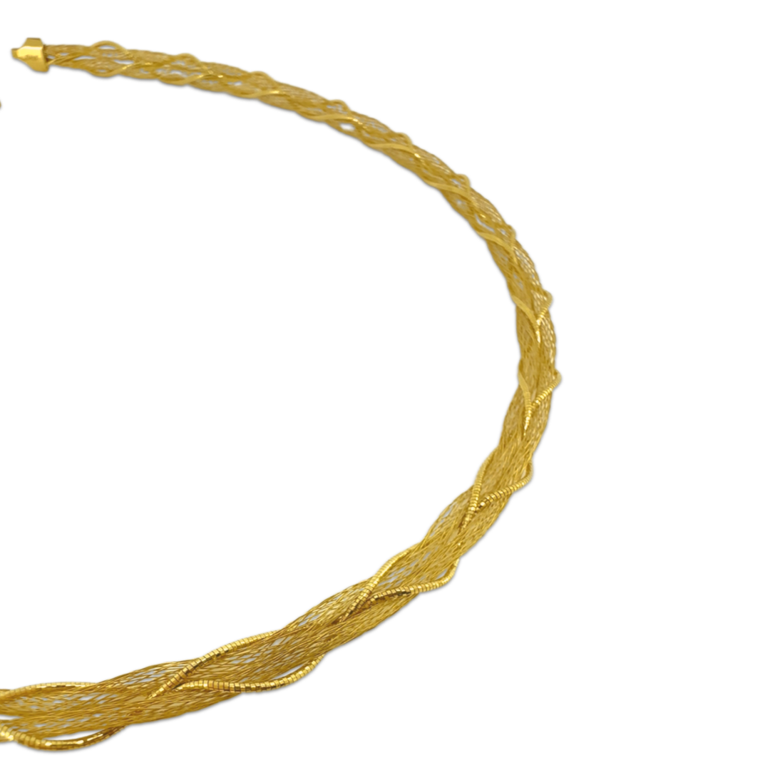 Sparkle Mesh Necklace
