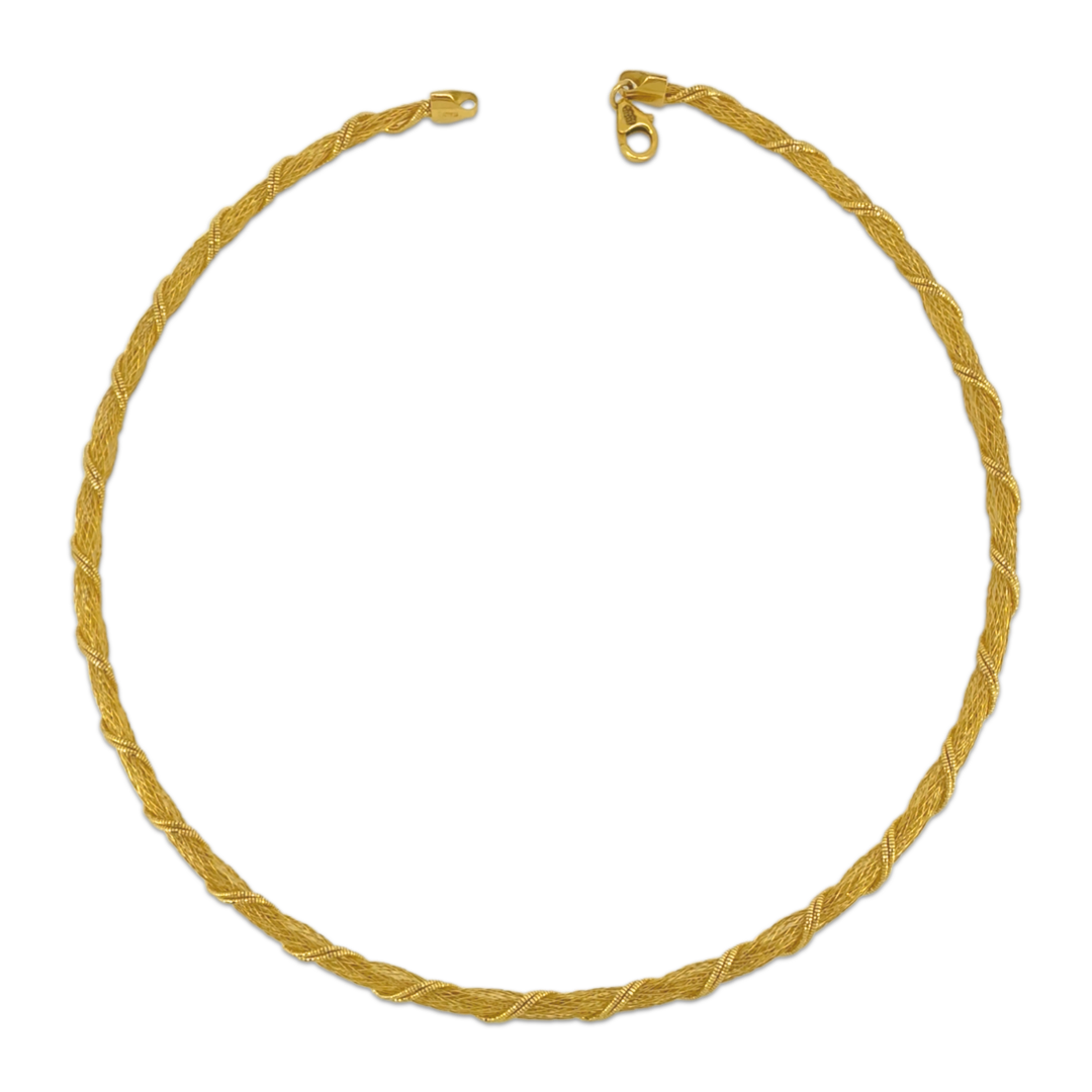 Twisty Mesh Necklace