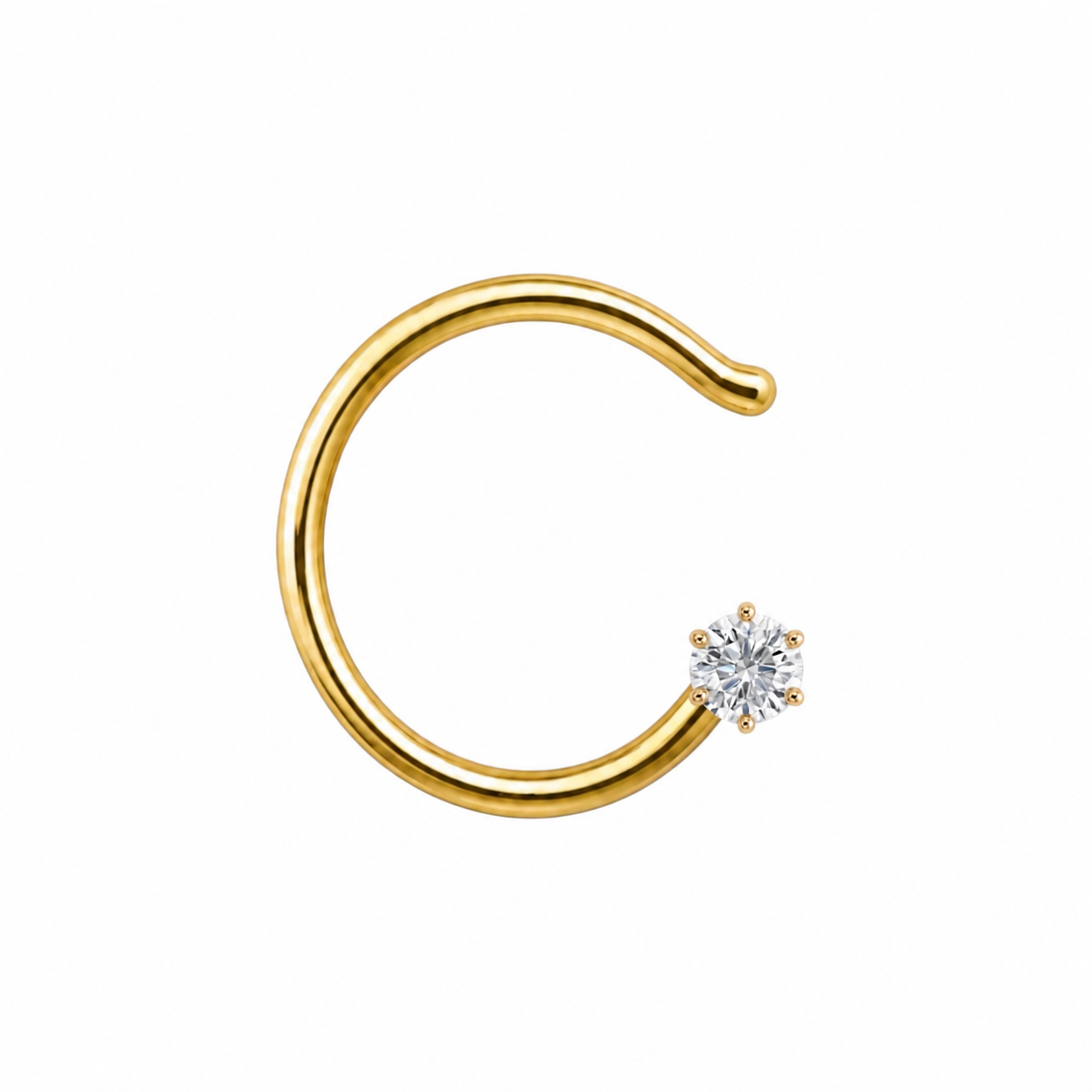 Nose Pin 1.5mm (Curved)