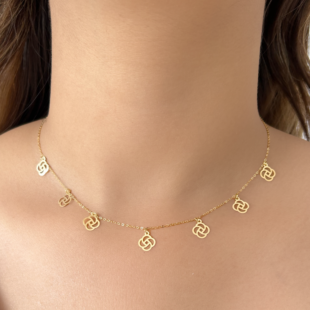 Abstract Astral Charm Necklace