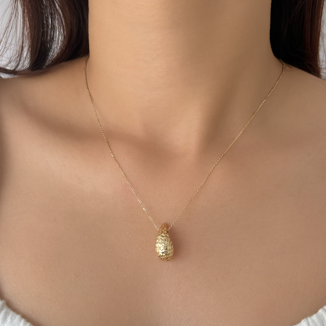 Abstract Drop Necklace