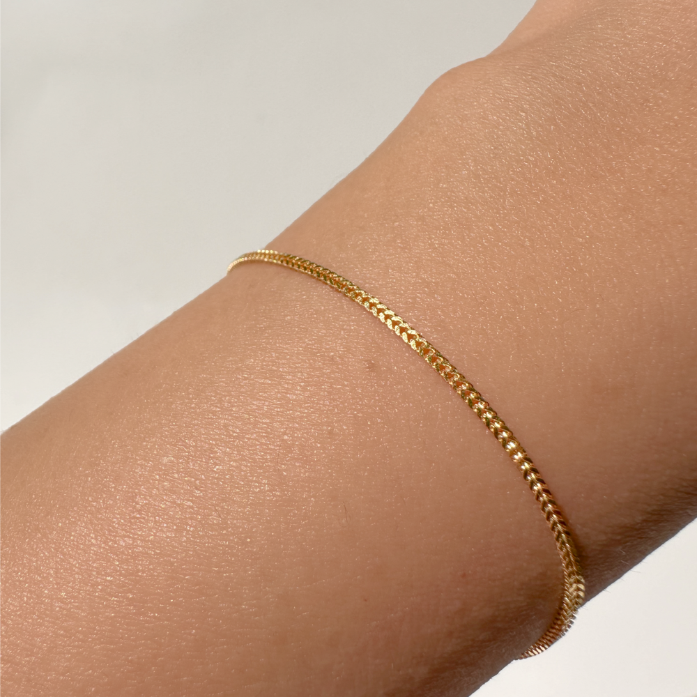 Gold Weave Bracelet