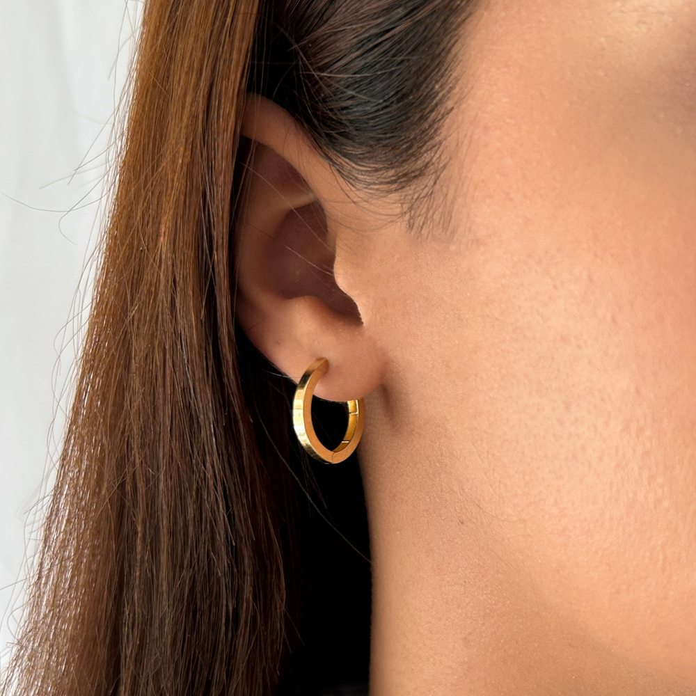 Chunky Round Hoops