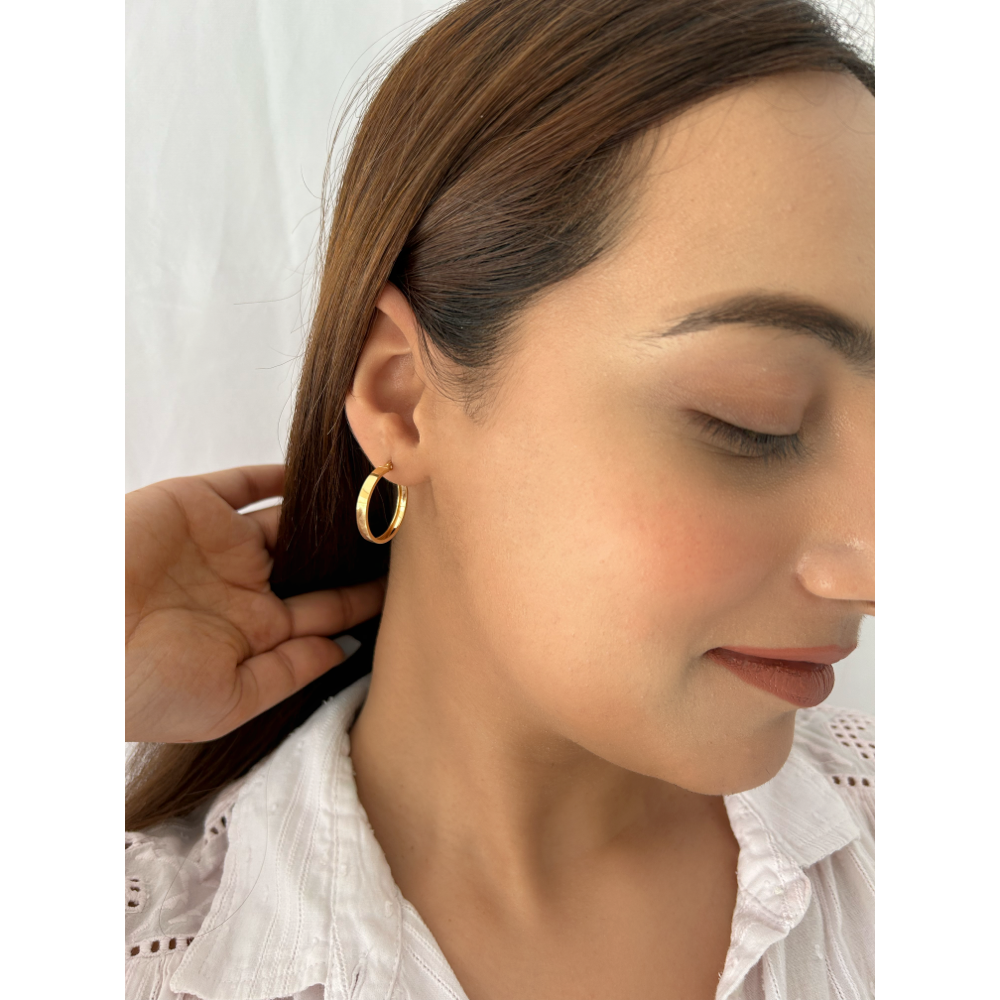 Flat Round Hoops