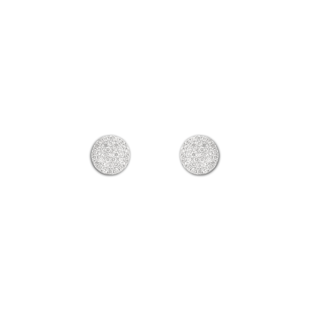 Studded Circle Studs