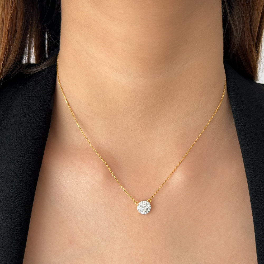Mini Circle Necklace