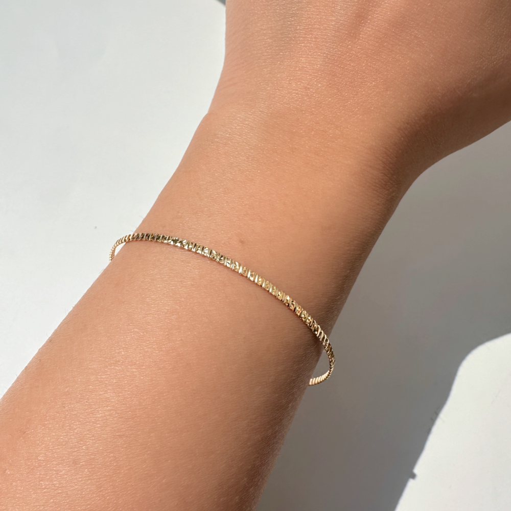 Gold Sparkle Bracelet