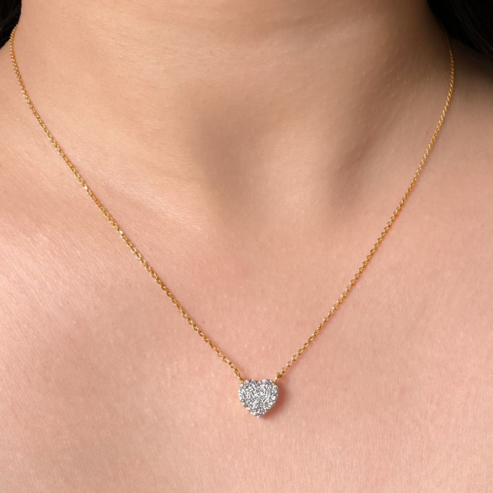 Diamond Heart Necklace