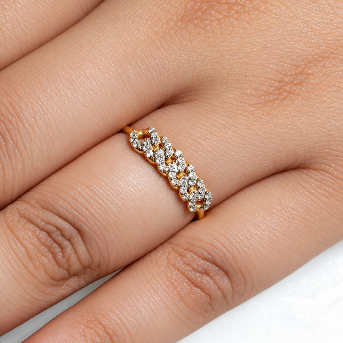 Studded Curb Ring