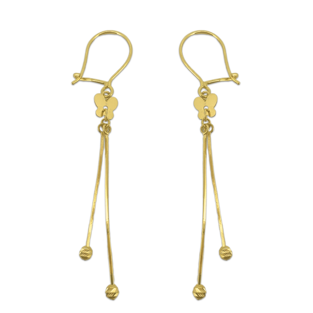 Butterfly Drop Earrings