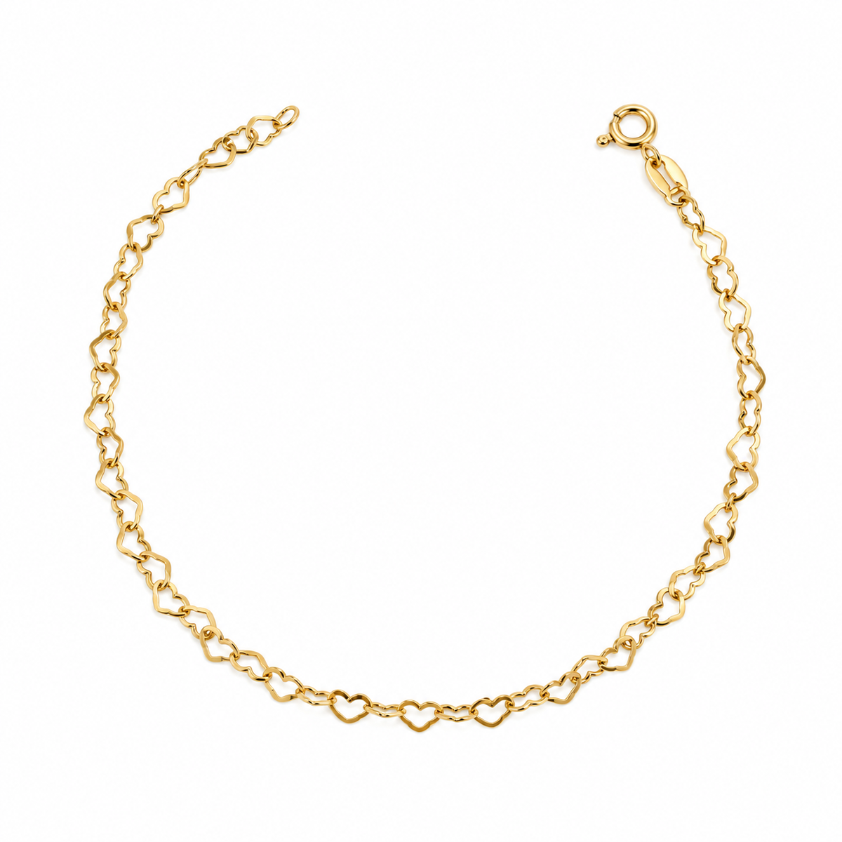 Mini Heart Link Bracelet