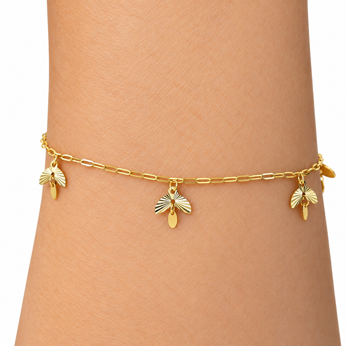 Abstract Fly Charm Bracelet