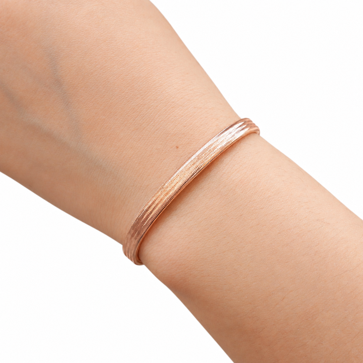 Bold Elastic Bracelet- Rose
