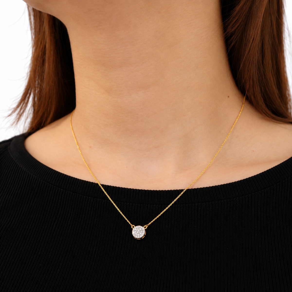 Mini Circle Necklace