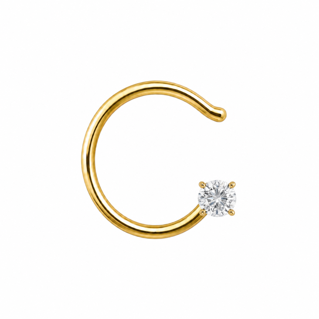 Nose Pin 2mm (Curved)