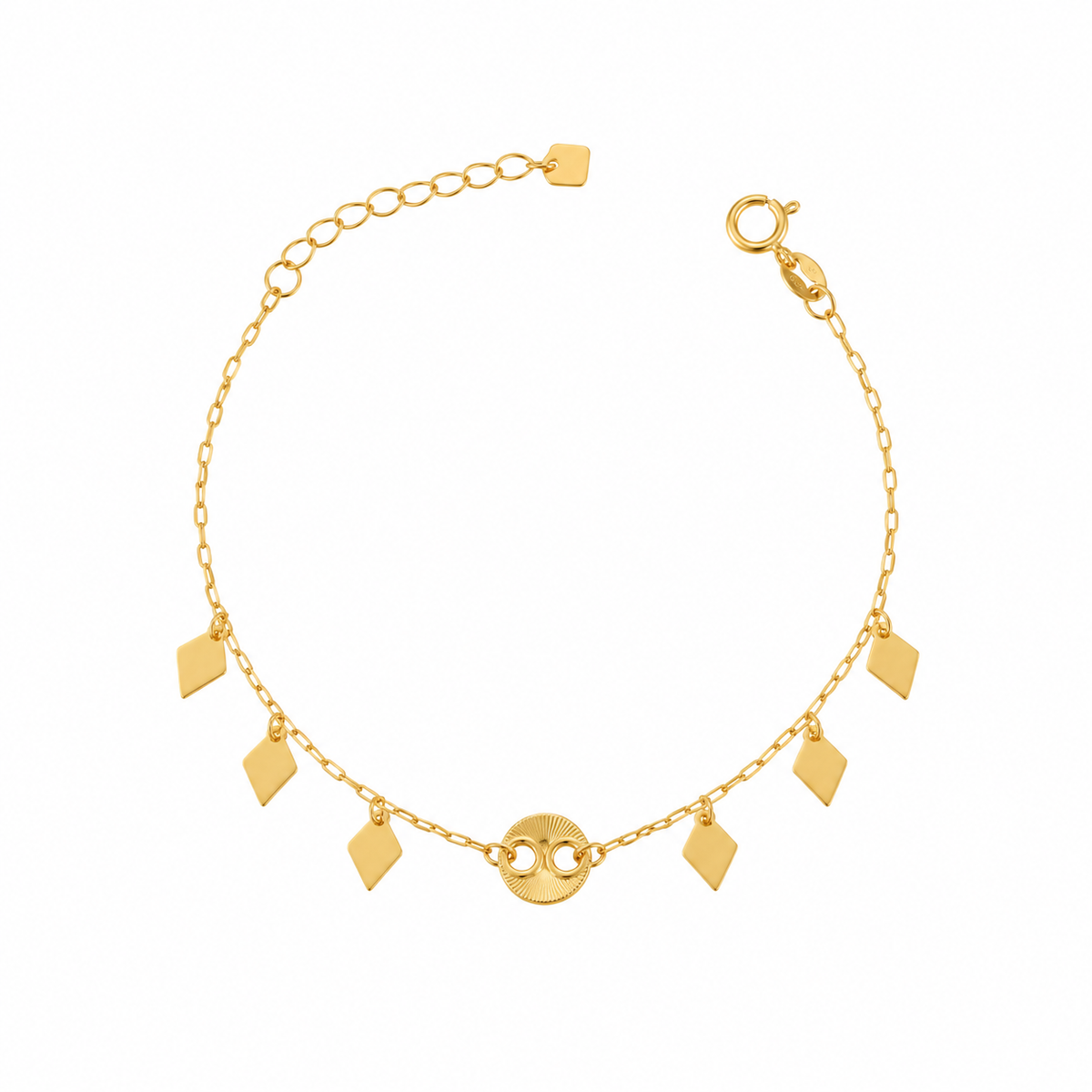 Yin Yang Rhombus Bracelet