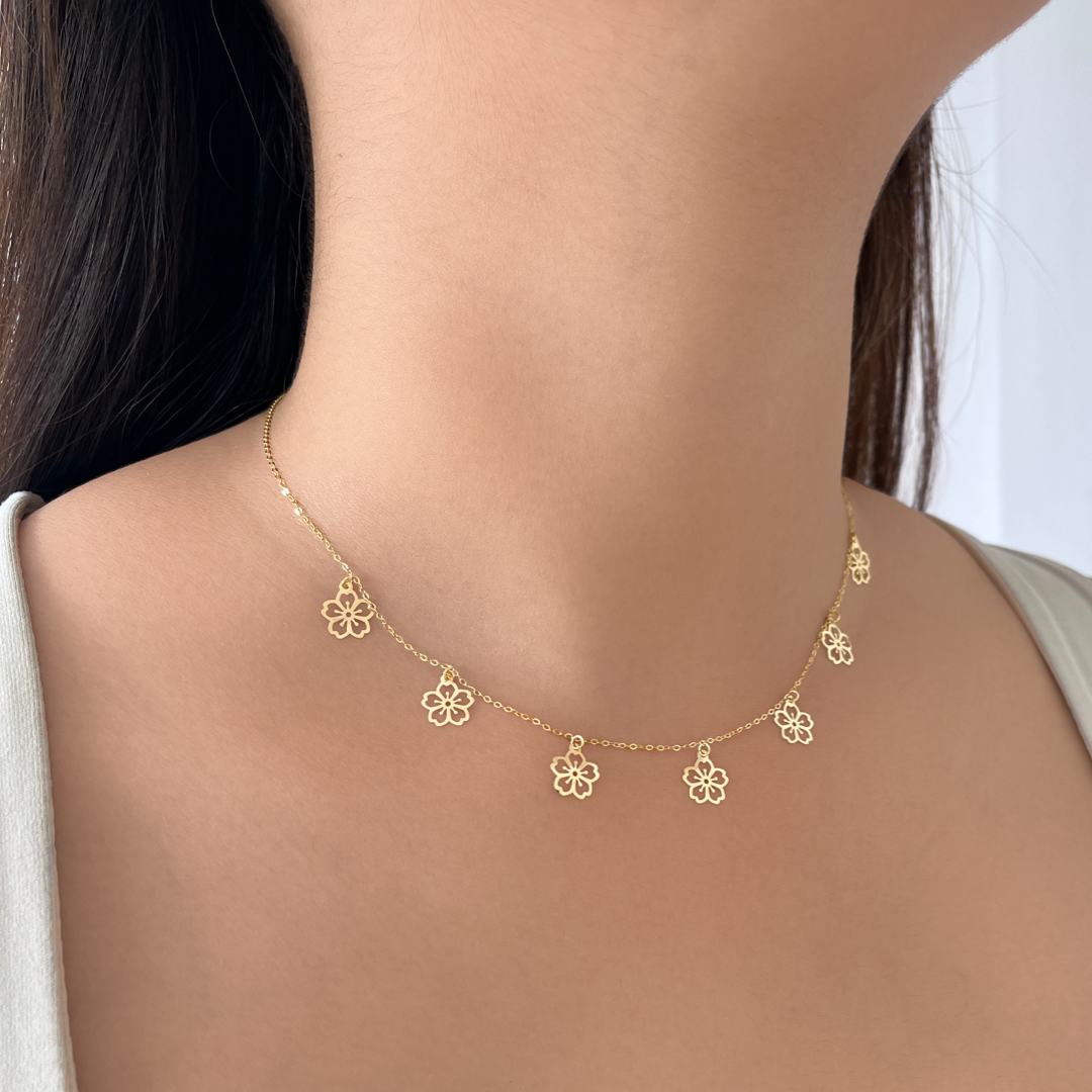 Fleur Charm Necklace