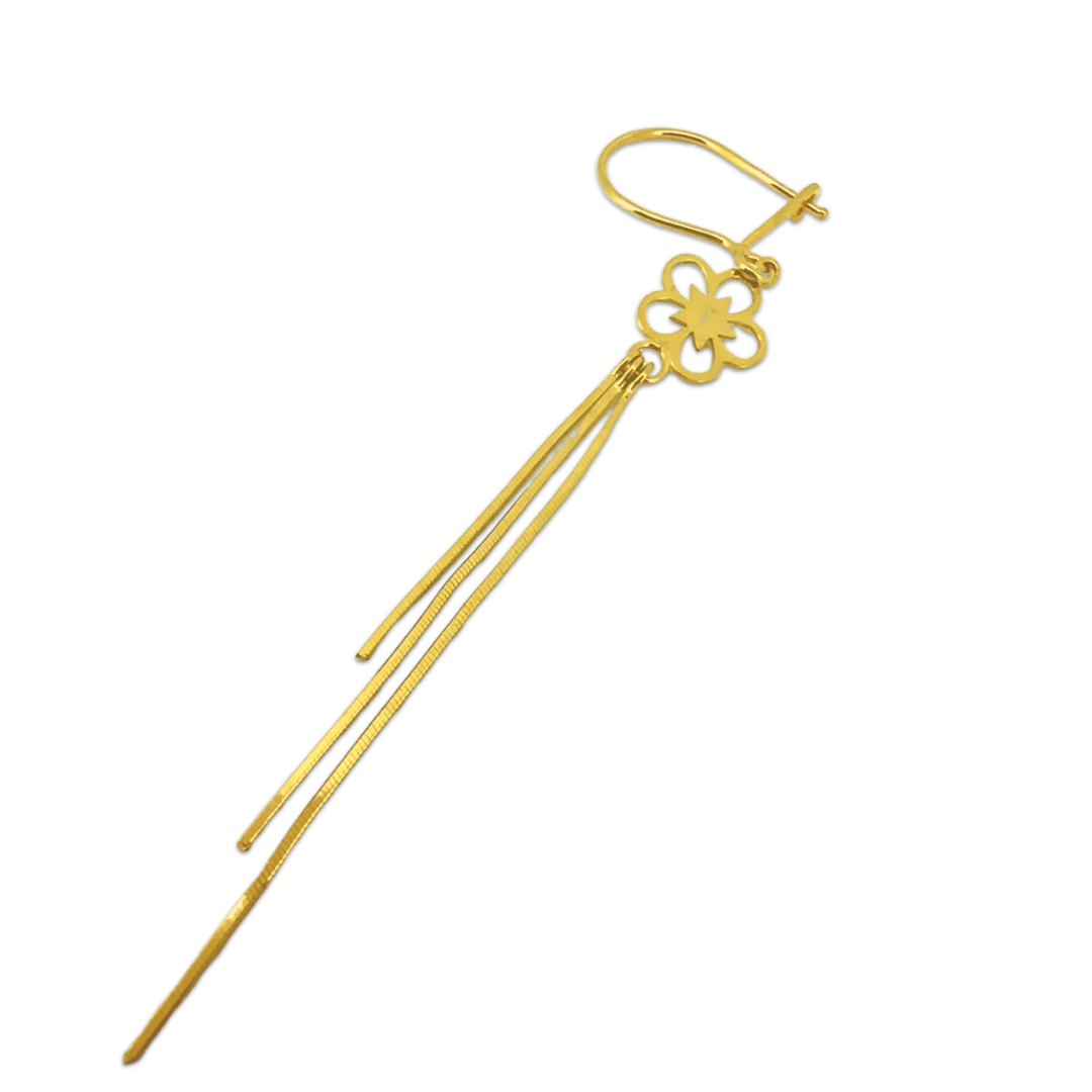 Bloom Chain Drop Earrings