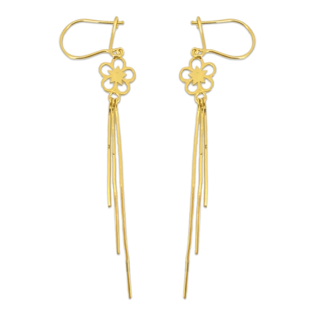 Bloom Chain Drop Earrings