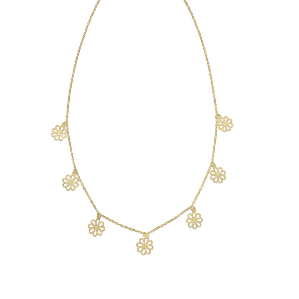 Flora Charm Necklace