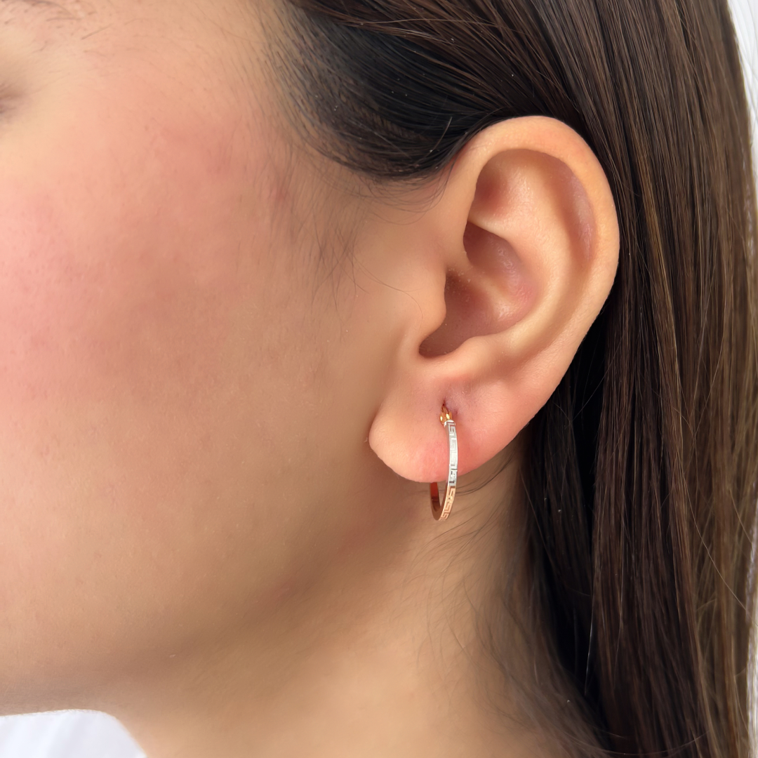 Multi Meander Round Hoops
