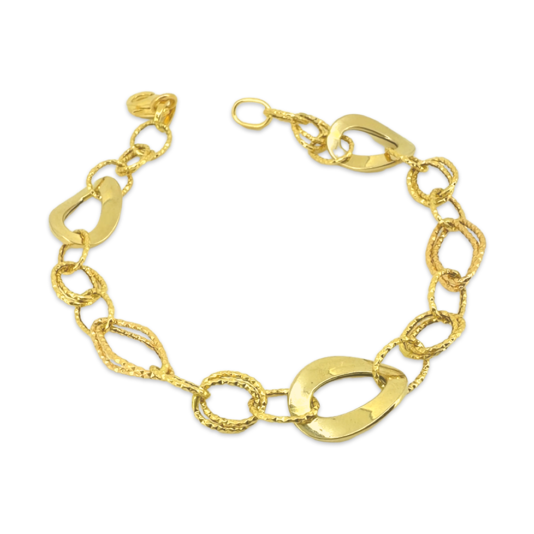 Radiant Loop Bracelet