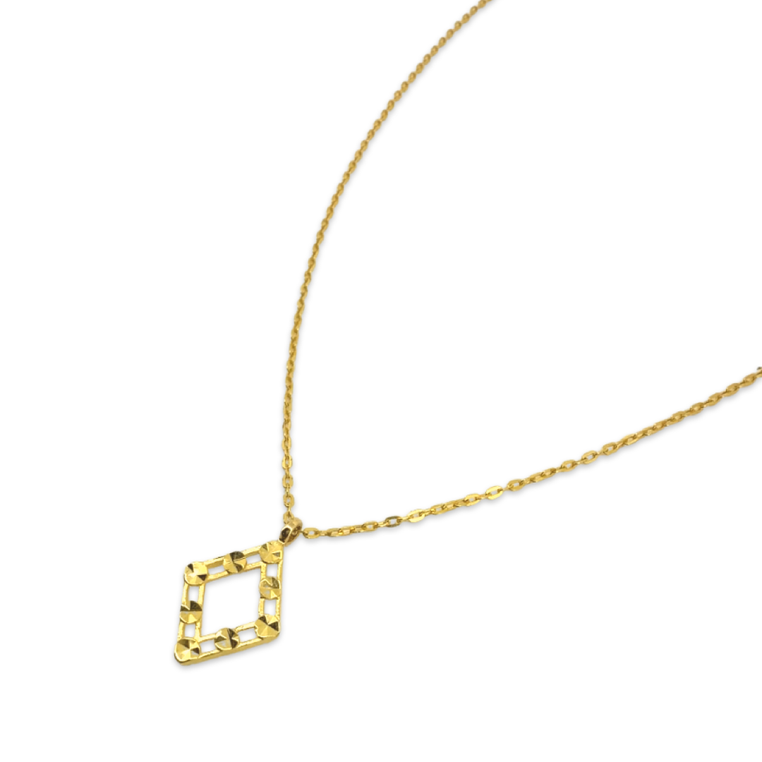 Sparkle Rhombus Necklace