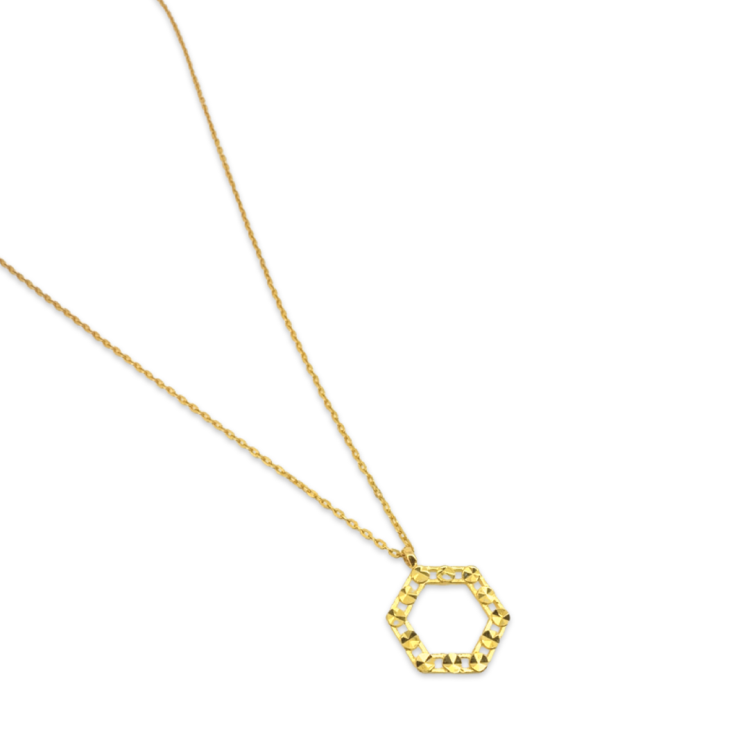 Sparkle Hexa Necklace