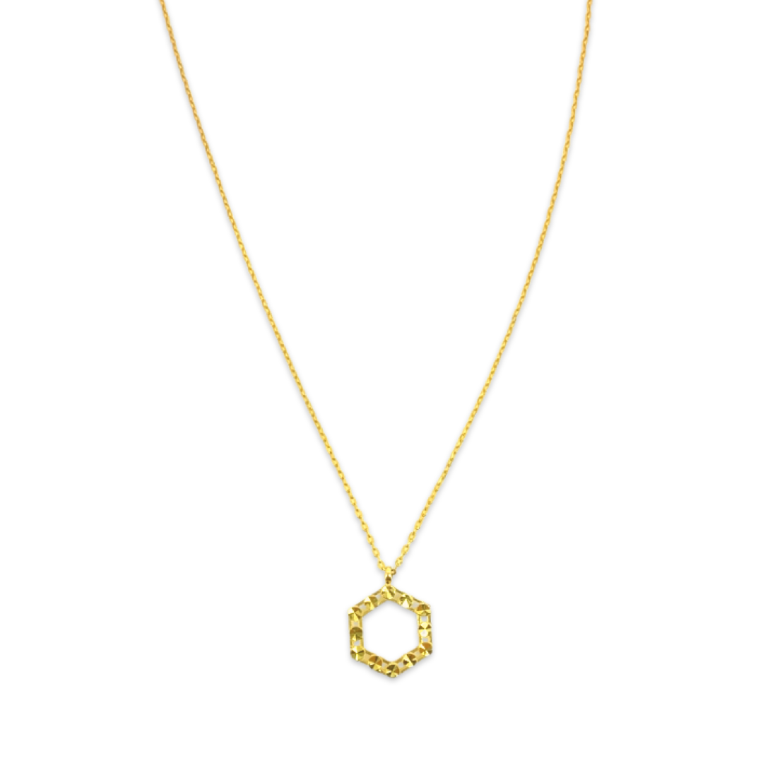 Sparkle Hexa Necklace