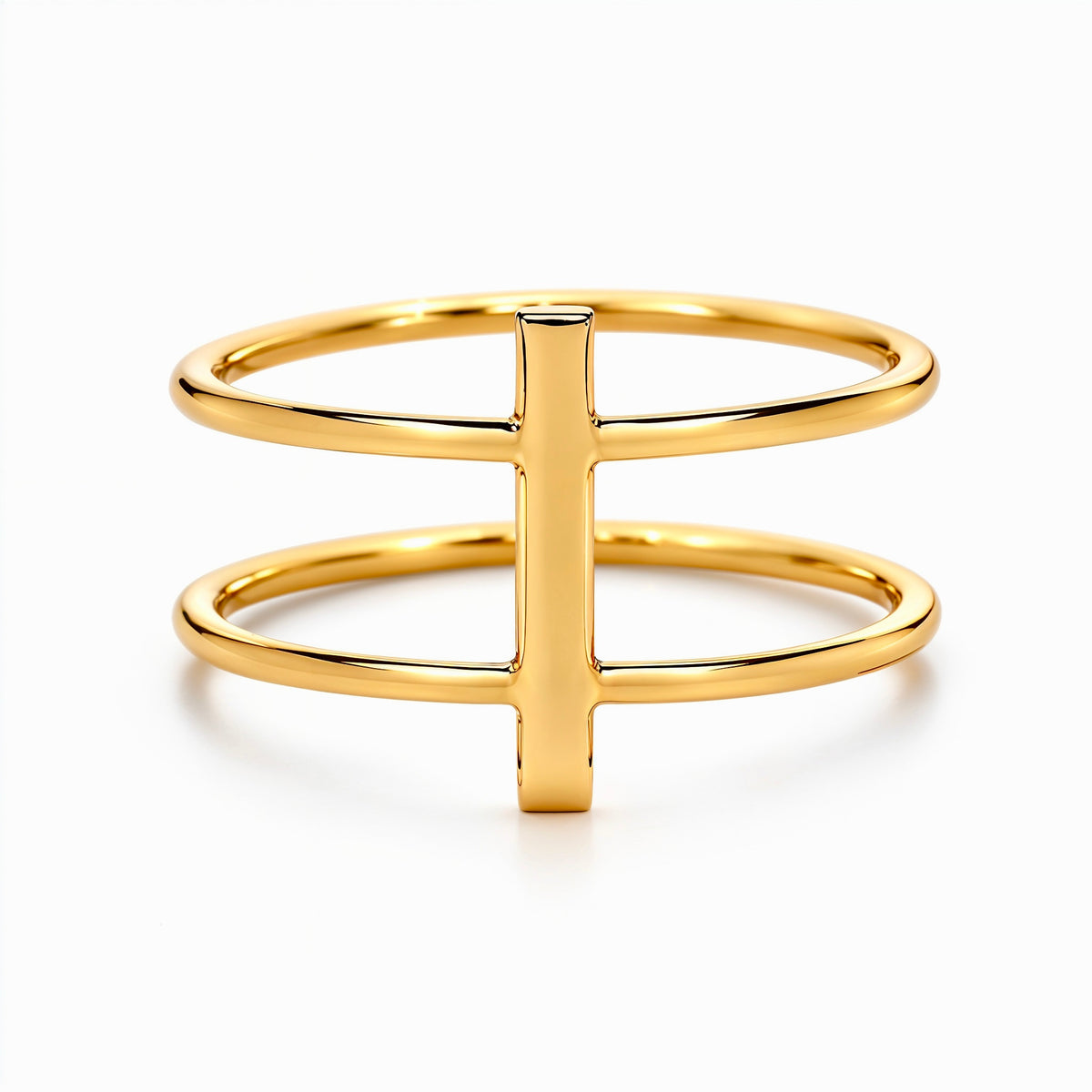 Bar Double Ring